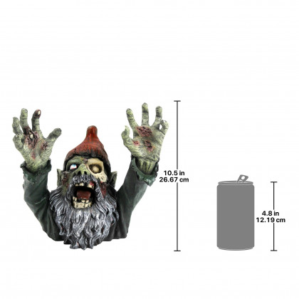 Toscano - Zombie Gnombie Statue