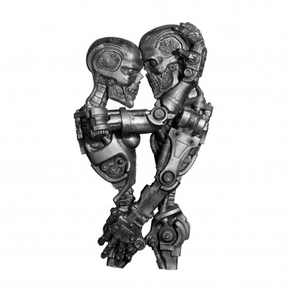 Toscano - Steampunk Machine-Age Sweethearts Wall Sculpture