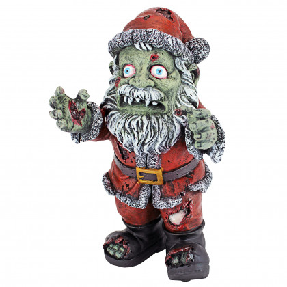 Toscano - Zombie Claus Holiday Statue