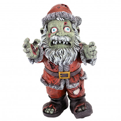 Toscano - Zombie Claus Holiday Statue