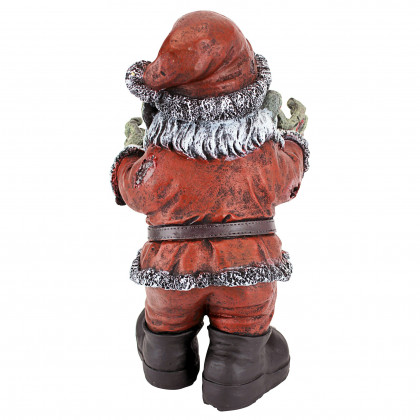 Toscano - Zombie Claus Holiday Statue