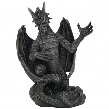 Toscano - Versilius the Dragon Medieval Cell Phone Holder Statue