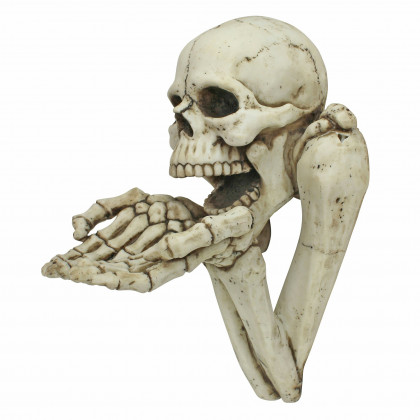 Toscano - Begger for Souls Skeleton Wall Sculpture