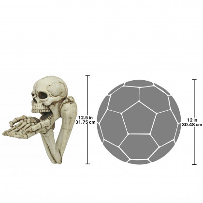 Toscano - Begger for Souls Skeleton Wall Sculpture