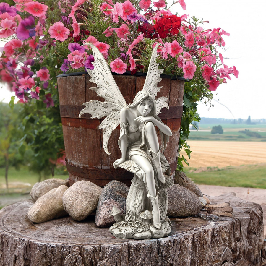 Toscano - Fairy of Hopes and Dreams Garden Statue