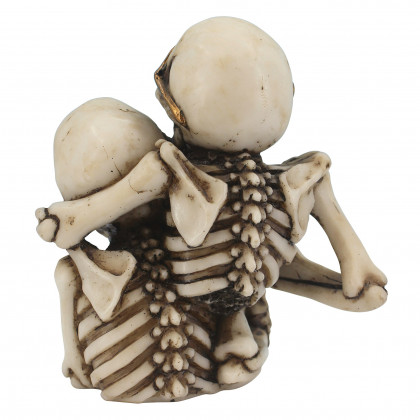 Toscano - See Hear Speak No Evil Skeleton Buddies Pencil Holder