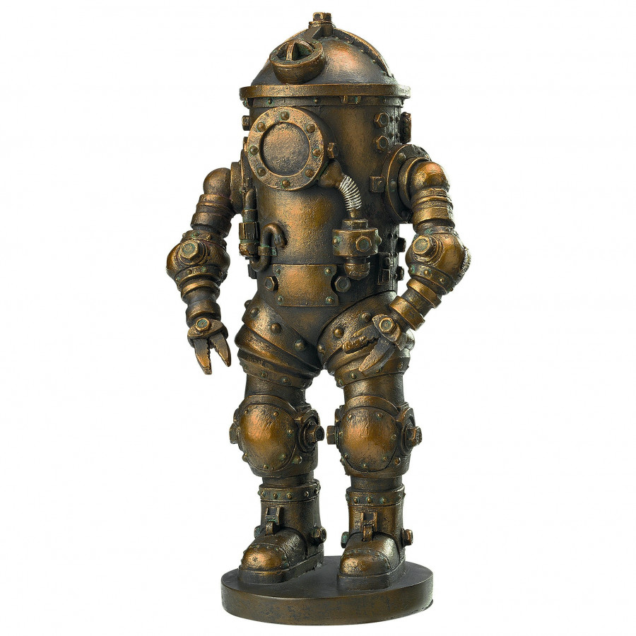 Toscano - Tritonia Atmospheric Diving Suit Steampunk Statue