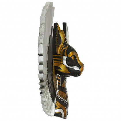Toscano - Goddess Bastet, Winged Protector of the People Cat Wall Sculpture