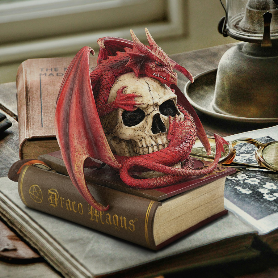 Toscano - Blood Dragon Contemplation Sculptural Box