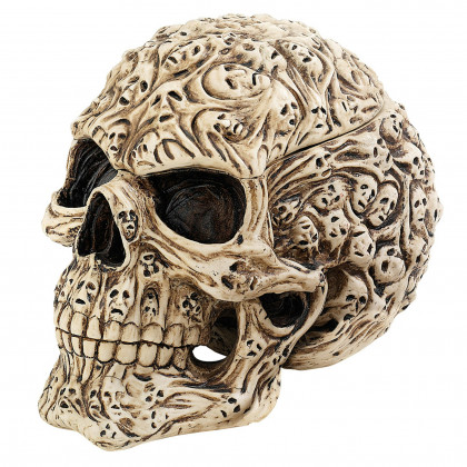 Toscano - Skull Soul Spirit Sculptural Box