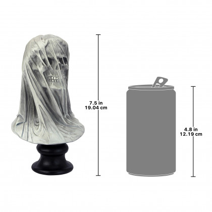 Toscano - Samhain Veiled Maiden of Death Bust Statue