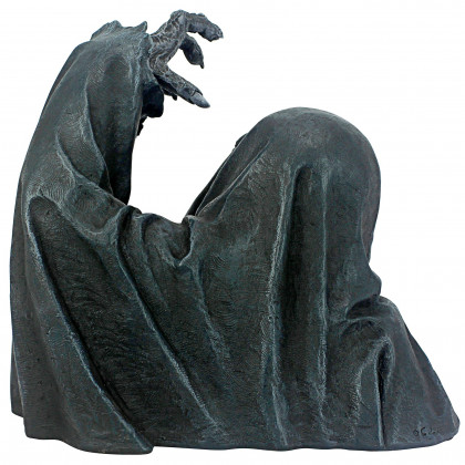 Toscano - Reaping Solace The Grave Creeper Grim Reaper Statue