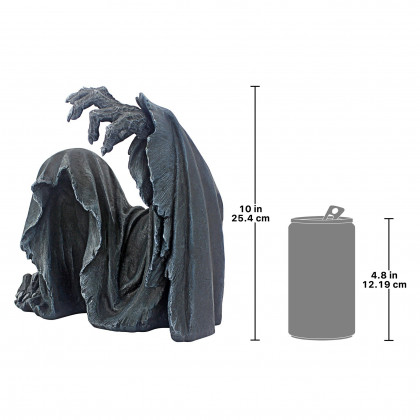 Toscano - Reaping Solace The Grave Creeper Grim Reaper Statue