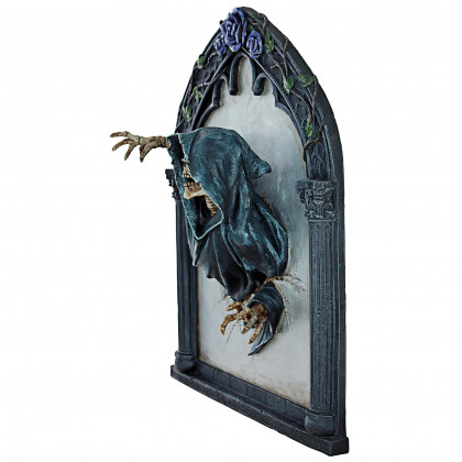 Toscano - Grim Reflections Grim Reaper Gothic Wall Sculpture