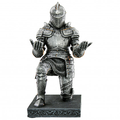 Toscano - King Arthur Medieval Knight of the Royal Scribe Pen Holder Statue