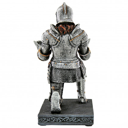 Toscano - King Arthur Medieval Knight of the Royal Scribe Pen Holder Statue