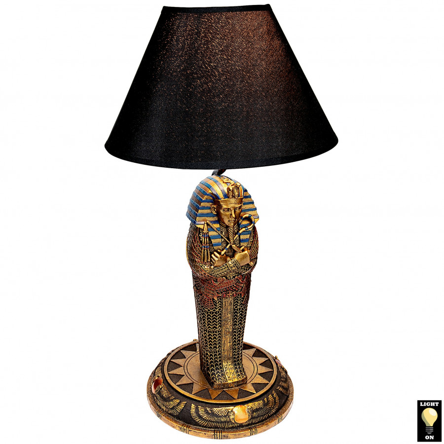 Toscano - Sarcophagus of King Tutankhamun Table Lamp in Designer Resin