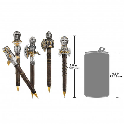 Toscano - Set of Knights of the Realm Battle Armor Pens