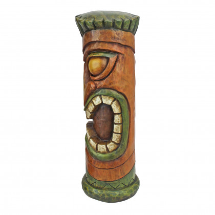 Toscano Aloha Hawaii Tiki Sculpture - Moai Haku Hana