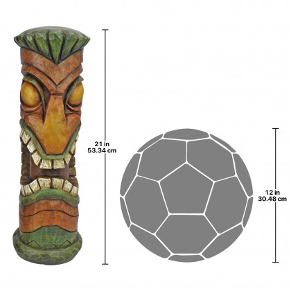 Toscano Aloha Hawaii Tiki Sculpture - Moai Haku Hana