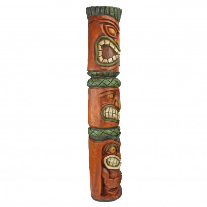 Toscano Aloha Hawaii Tiki Sculpture - Moai Haku Pani