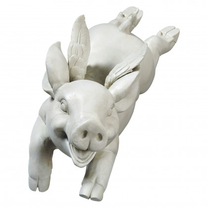 Toscano - If Pigs Had Wings Sculpture