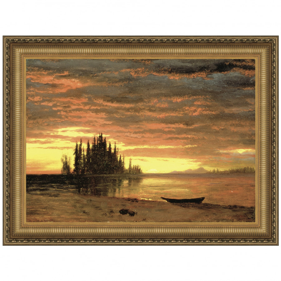 Toscano - California Sunset Framed Canvas Replica Painting