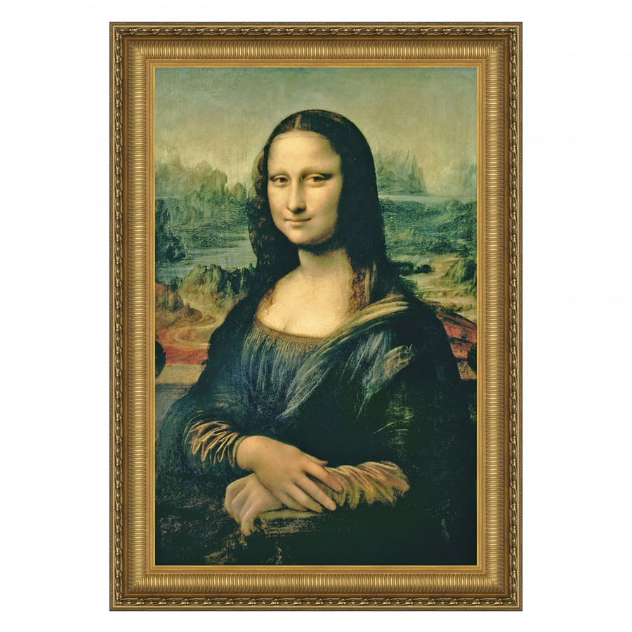 Toscano - Mona Lisa Framed Canvas Replica Painting