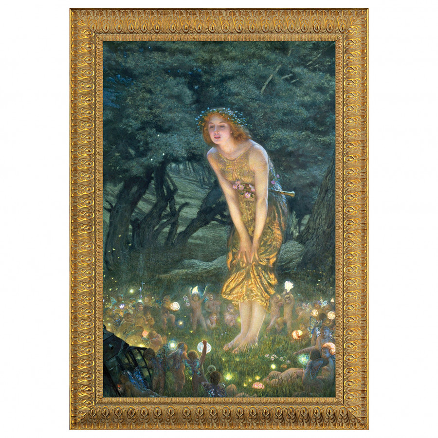 Toscano - Midsummer Eve Framed Canvas Replica Painting