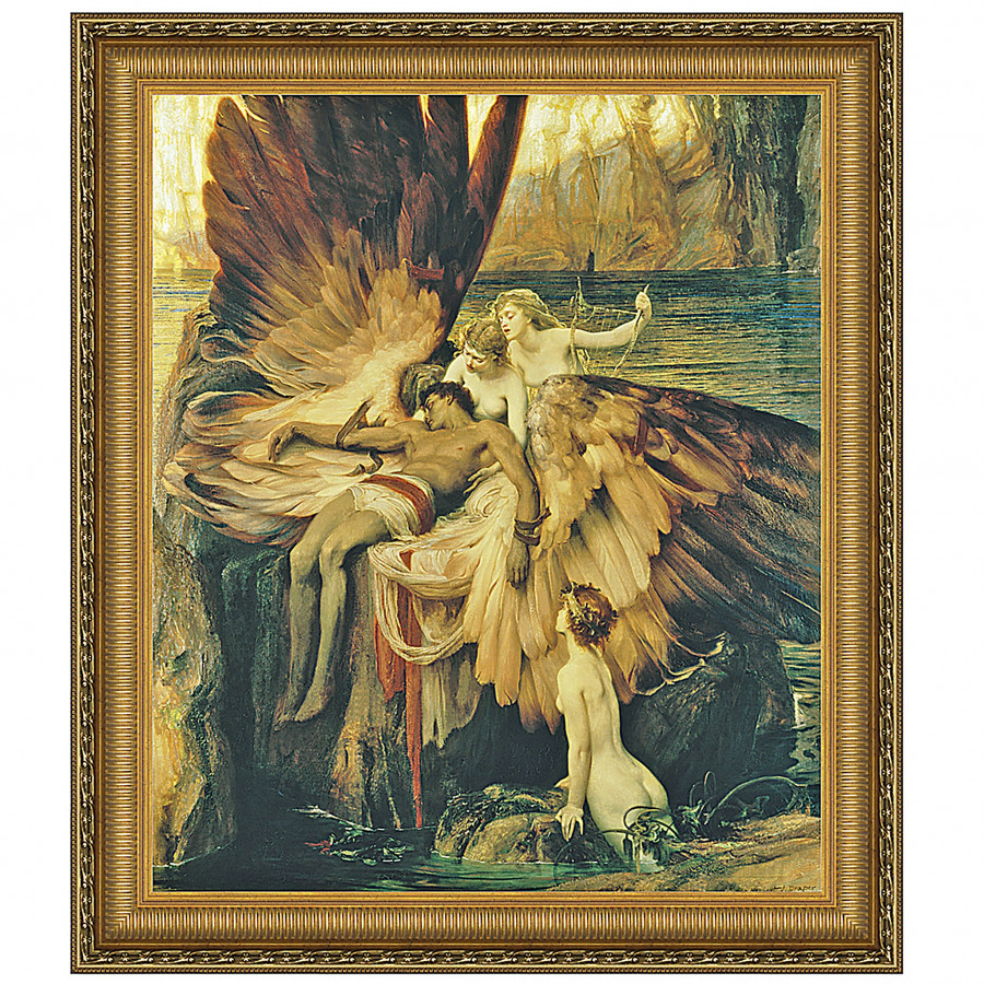 Toscano - The Lament for Icarus Framed Canvas Replica Painting