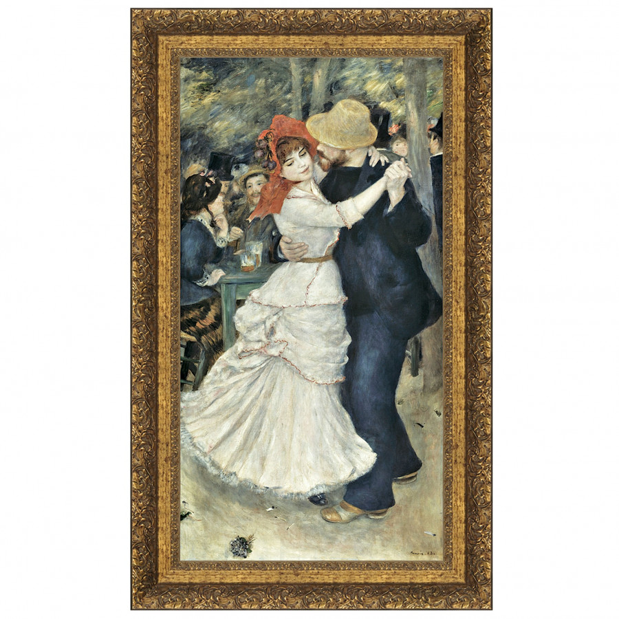 Toscano - La Danse a Bougival Framed Canvas Replica Painting