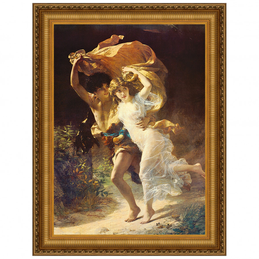 Toscano The Storm Framed Canvas Replica Painting - Extra Small