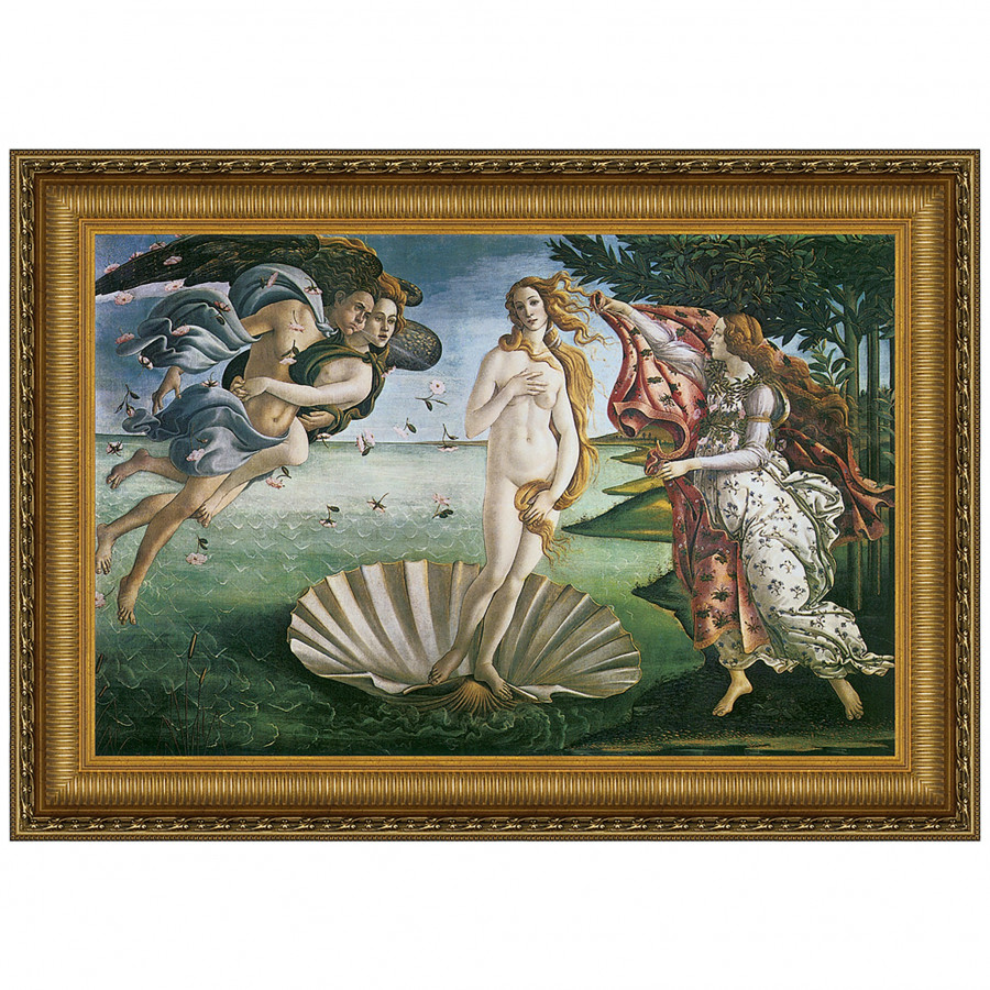 Toscano - The Birth of Venus Framed Canvas Replica Painting