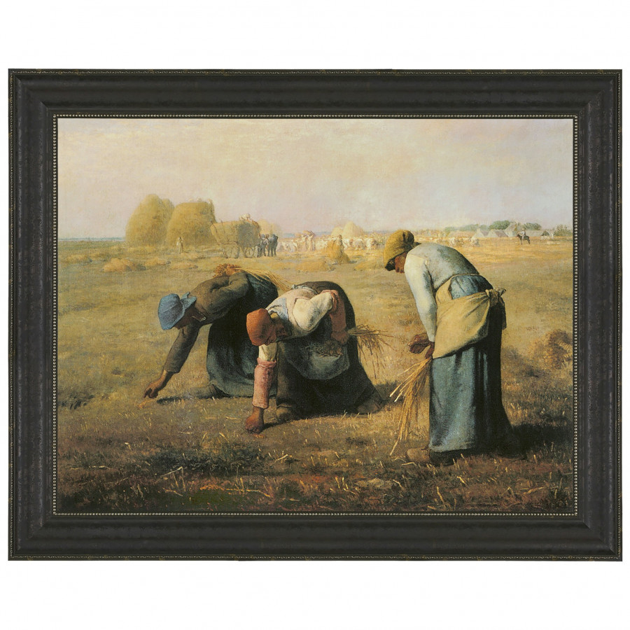 Toscano The Gleaners Framed Canvas Replica Painting - Medium