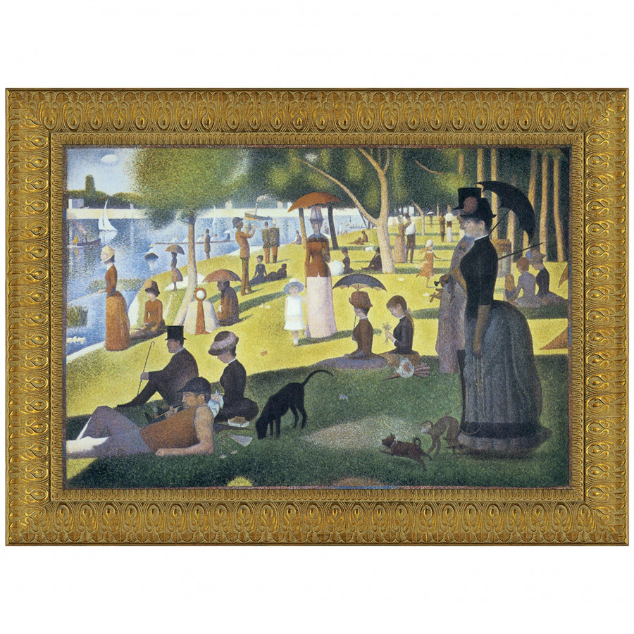 Toscano - Sunday Afternoon on the Island Framed Canvas Replica Painting