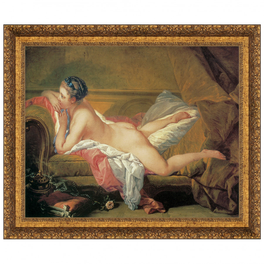 Toscano - The Blond Odalisque Framed Canvas Replica Painting