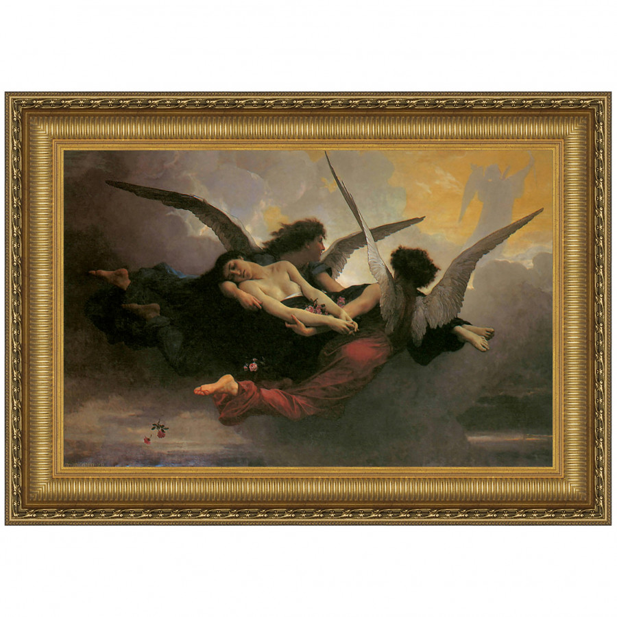 Toscano - A Soul Brought to Heaven Framed Canvas Replica Painting