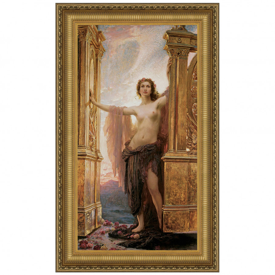 Toscano - The Gates of Dawn Framed Canvas Replica Painting