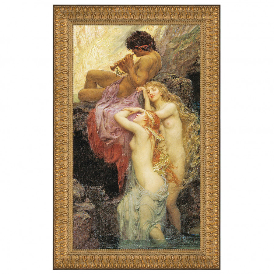 Toscano - Sea Melodies Framed Canvas Replica Painting
