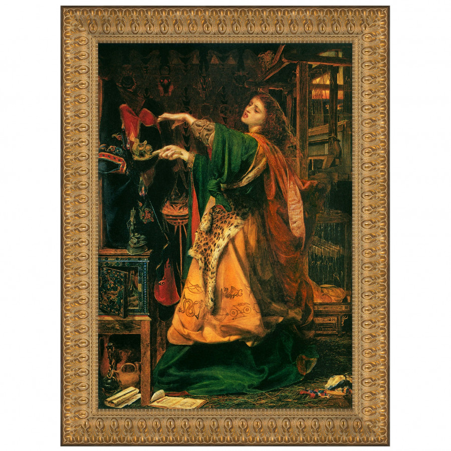 Toscano - Morgan le Fay Framed Canvas Replica Painting
