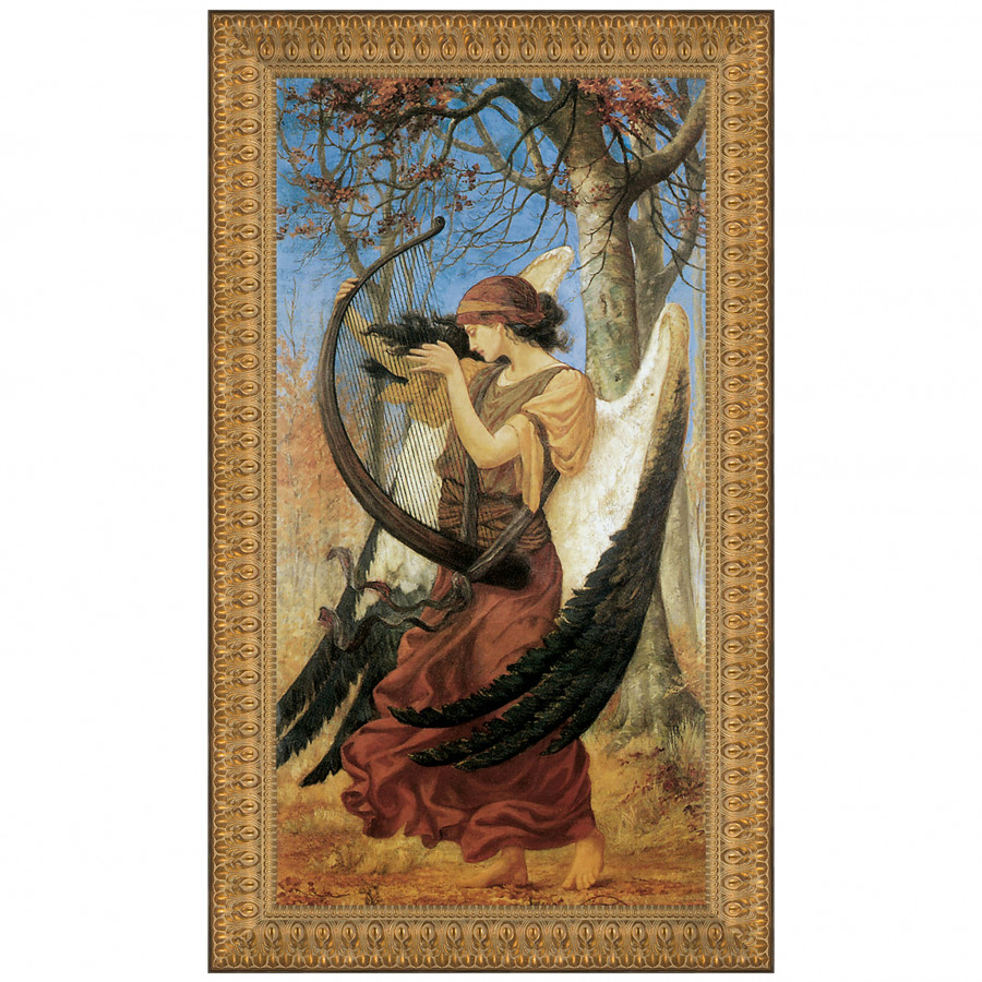 Toscano - Titania Awakening Framed Canvas Replica Painting
