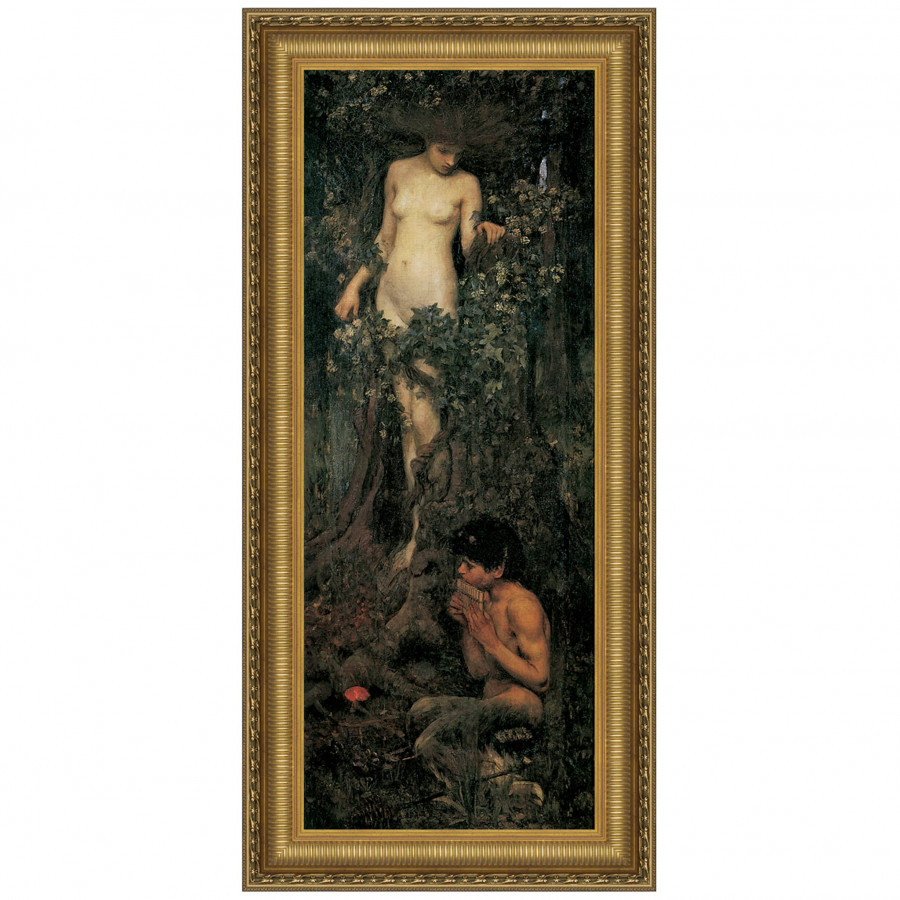 Toscano - A Hamadryad Framed Canvas Replica Painting