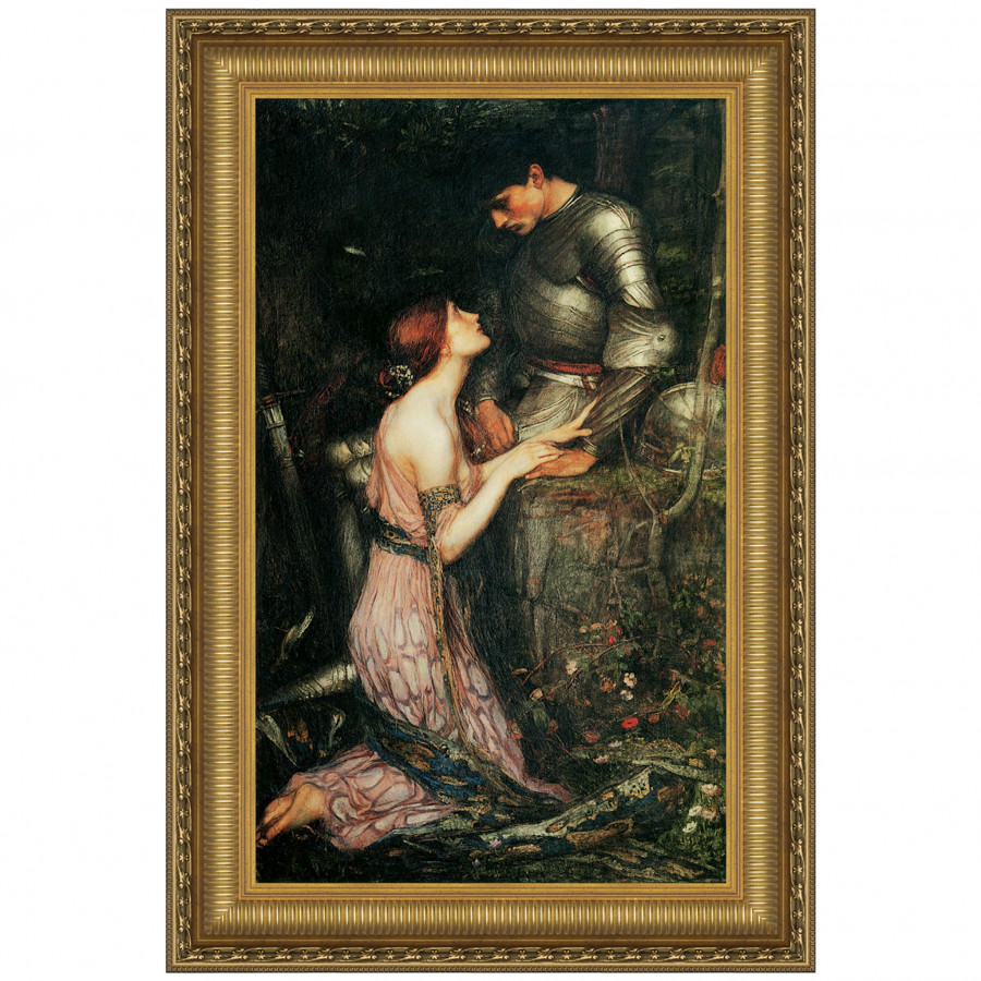 Toscano - Lamia Framed Canvas Replica Painting