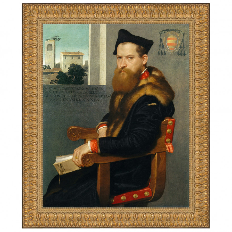 Toscano - Bartolommeo Bonghi Framed Canvas Replica Painting