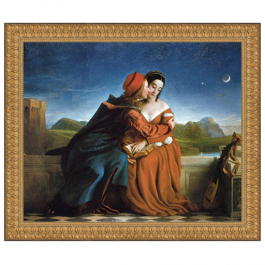 Toscano - Francesca da Rimini Framed Canvas Replica Painting