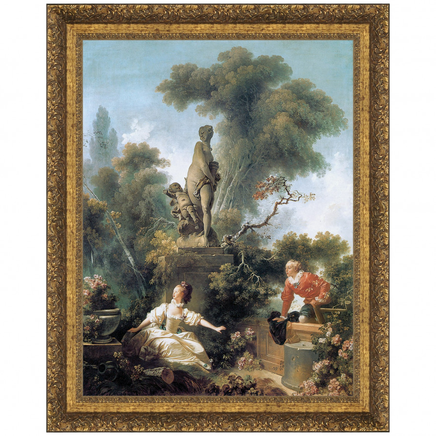 Toscano - The Meeting Framed Canvas Replica Painting