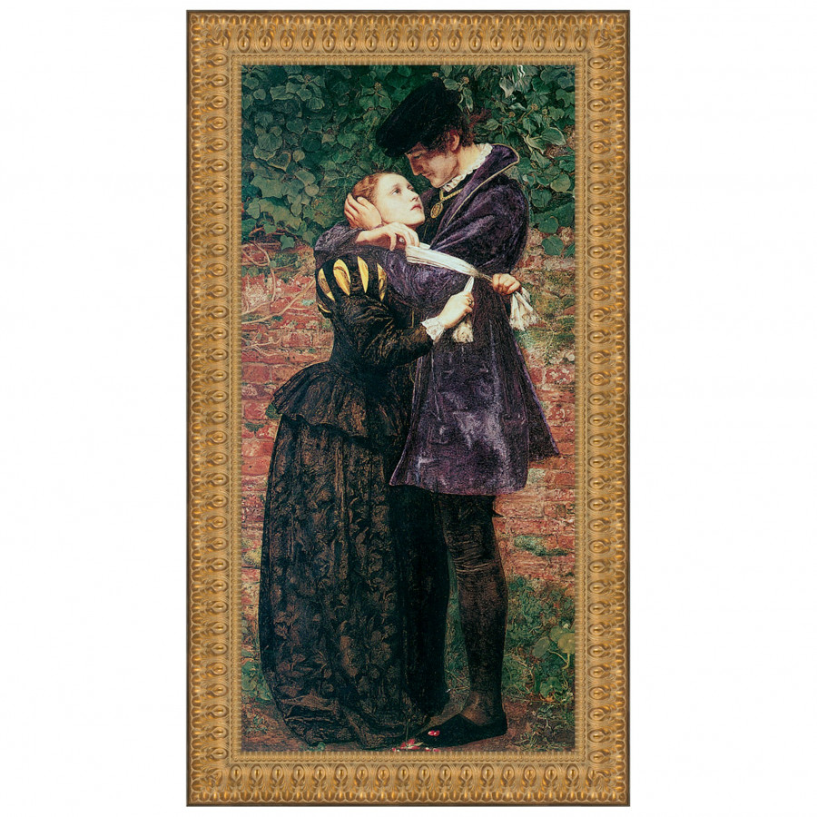 Toscano - Huguenot on Saint Bartholomew Day Framed Canvas Replica Painting
