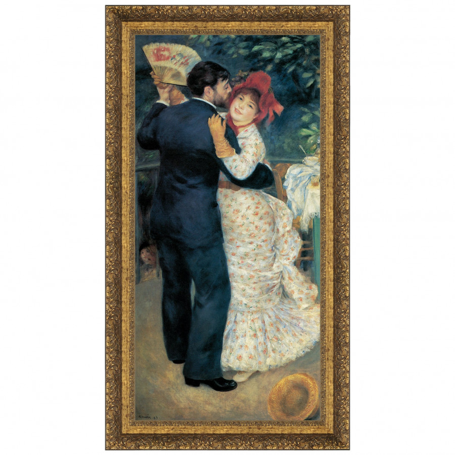 Toscano - Dance in the Country Framed Canvas Replica Painting