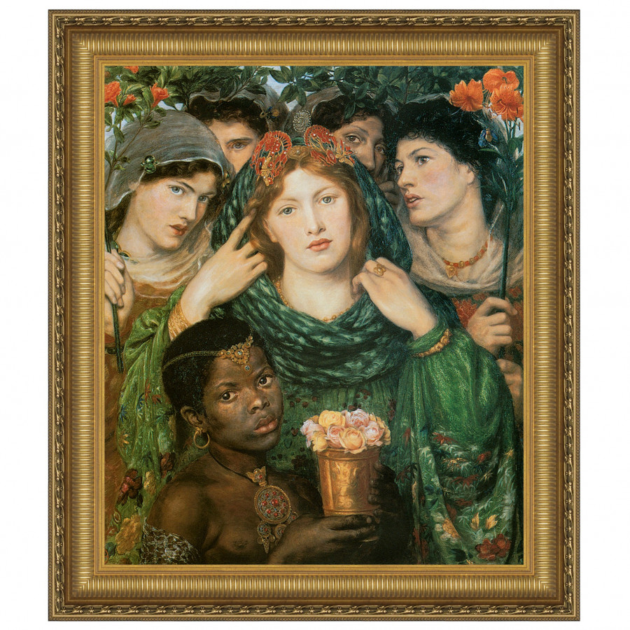 Toscano - The Beloved (The Bride) Framed Canvas Replica Painting