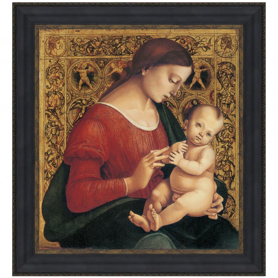 Toscano - Madonna and Child Framed Canvas Replica Painting